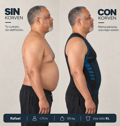 KORVEN™ | Disimula Abdomen y Pecho
