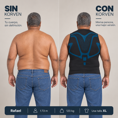 KORVEN™ | Disimula Abdomen y Pecho